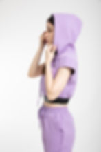 Ladies Hoodie Lilac