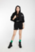 Ladies Hoodie Black