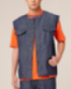 CNY Denim Vest